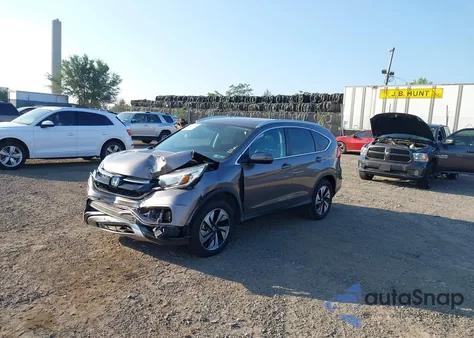 2015 Honda Cr-V Touring из США, поврежденный, VIN 5J6RM4H91FL128223